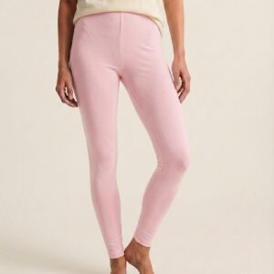 Home skurz everyday comfort leggings –baby pink