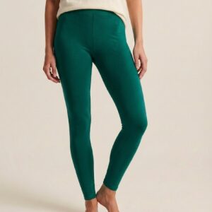 Home skurz everyday comfort leggings – rama green