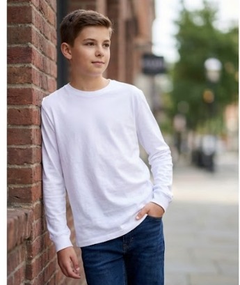 skurz full sleeve t shirt for boys – white skurz full sleeve t shirt for boys – white