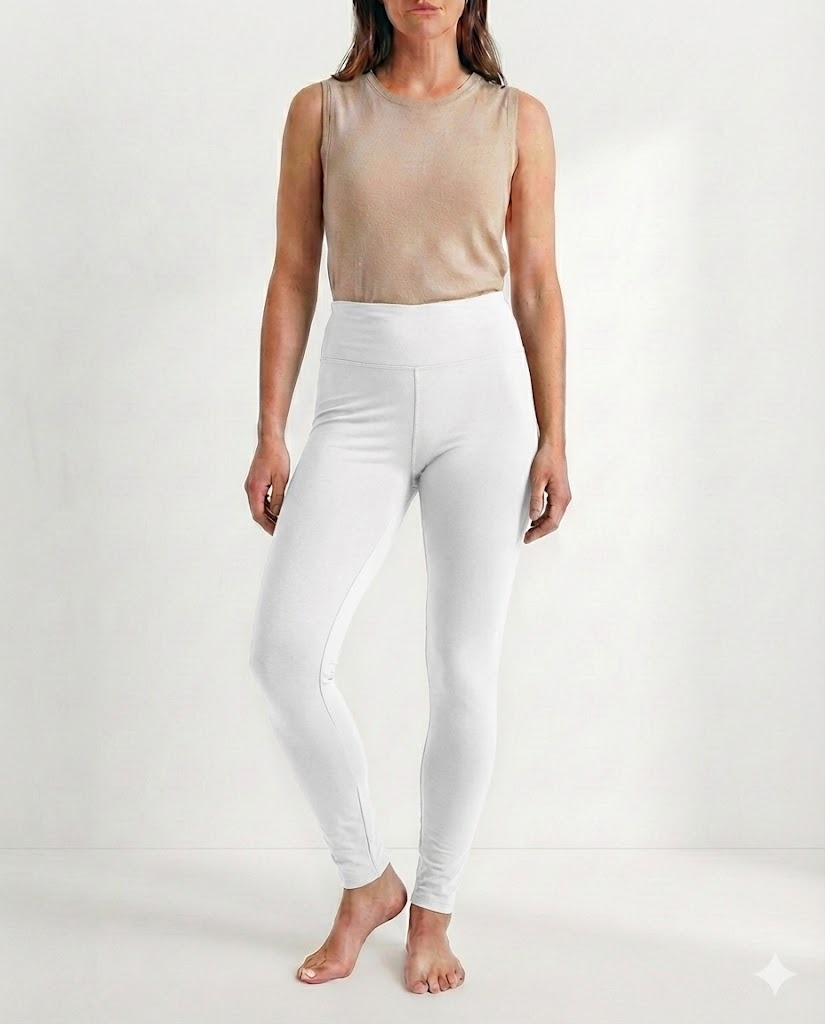 skurz everyday comfort women’s leggings – white skurz everyday comfort women’s leggings – white