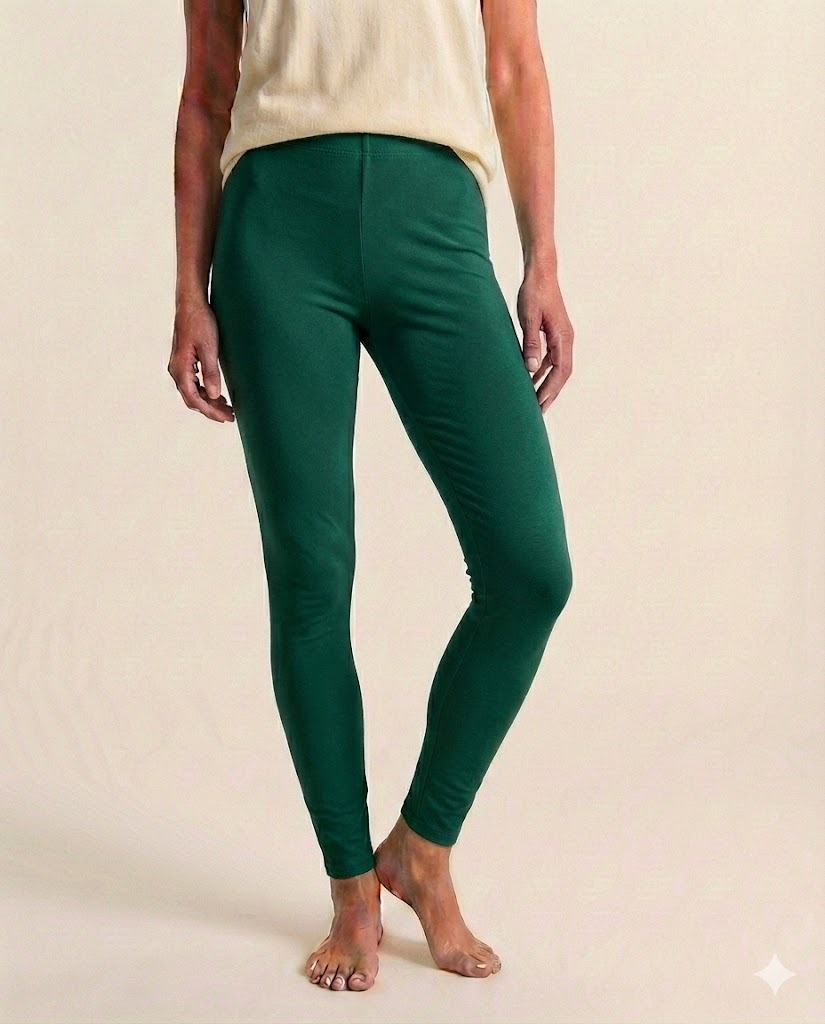 skurz everyday comfort leggings –white (copy) skurz everyday comfort leggings –bottle green