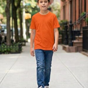 Home skurz half sleeve t shirt for boys – orange (copy)