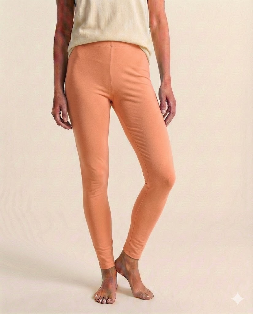 skurz everyday comfort leggings –bottle green (copy) skurz everyday comfort leggings –peach